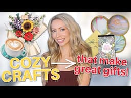 10 DIY Christmas Gift Ideas People ACTUALLY Want! *Easy Cozy Crafts