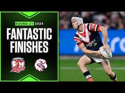 Best finishes of 2024: Roosters v Sea Eagles - Round 21 | NRL Telstra Premiership