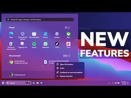 How to Enable All New Features in Windows 11 - New Taskbar, Start Menu Features (Canary and Beta)