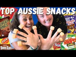 American’s FIRST TIME Trying the BEST Australian Snacks 🇦🇺 (we ate vegemite)