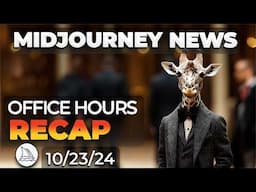 New Editor! + the State of AI Companions | Midjourney Office Hours Oct 23rd 2024