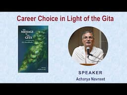 Career Choice in Light of the Gita