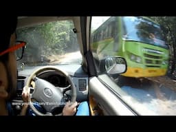 Driving INNOVA on SIRSI Ghat Roads Karnataka