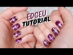 EdgeU Semi-Cured Gel Nail Strips Tutorial & Review - DO NOT BUY THESE | KBEAUTYHOBBIT