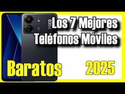 📱🔥 Los 7 MEJORES Teléfonos BUENOS y BARATOS de Amazon [2024]✅[Calidad/Precio] Smartphones 5g / 4g /