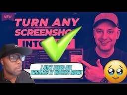 I FIXED Claude AIs "Turn A Screenshot Into A Working App" Error With NO CODE!|SkillLeap AI Response