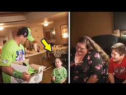 Dying Boy Has One Final Dream, Then John Cena Shows Up... His Family's Reaction Will Make You Cry