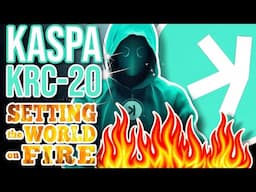 KASPA is Setting the WORLD on FIRE with KRC20 Tokens!