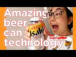 New Japanese Beer: Perfect Beer Head From a Can!?