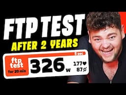 How Much Faster After 2 Years Of Cycling? - New FTP Test