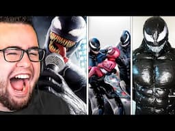 Reacting to EVERY VENOM VIDEO EVER!!