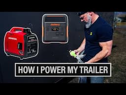 HOW I POWER MY CONVERTED TRAILER | GRITTY TRAILER BUILD 🎙️ EP. 862