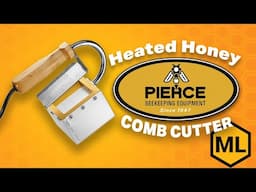 Easier Way to Cut Comb Honey With Pierce Honeycomb Cutter