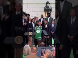 The Champs visited the @WhiteHouse 🇺🇸 #celtics #nba #shorts