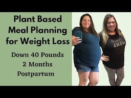 Plant Based Meal Planning for Weight Loss