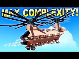 We Built MAXIMUM COMPLEXITY Helicopters for Air Battles