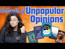 A Month of Unpopular Opinions | October Wrap Up