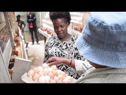 MRS. EUNICE:I CLOSED A BIG SHOP TO KEEP CHICKEN, AM HAPPY: