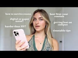 what you NEED to know before going to college | brutally honest uni advice