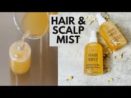 DIY SOOTHING HAIR & SCALP MIST W/RECIPE: Great For Dry Hair & Scalp #diy #hair