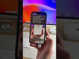 New Apple Intelligence Feature! Visual Intelligence with Camera Capture on iPhone 16 🔥