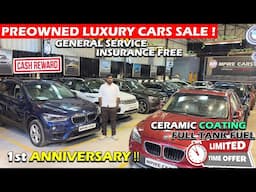 BMW COLLECTIONS !!😍 @MpireCars  BIGG SALE ON PREOWNED CARS || 1st ANNIVERSARY SALE GIVEAWAYS💰