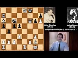 Victor Ciocaltea vs Julius Kozma - Chigorin Memorial (1963)