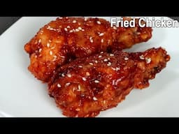 Fried Chicken Recipe | How to Make Korean Style Sweet and Spicy Fried Chicken