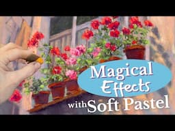 Discover The Secret To Capturing Sunlight With Soft Pastels! - 🎨✨