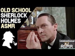 Unintentional ASMR Sherlock Holmes 🕵️ Room Inspection Sounds, Old British Accents (Jeremy Brett)