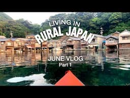 Rural Japan: DIY Projects, Kayaking, and Family time | VLOG June Part 1