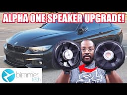 The BEST Speaker Upgrade for your BMW! | Bimmertech Alpha One DIY