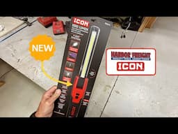 Review Of The Harbor Freight ICON / 1000 Lumen Dual Sided Rechargeable Work Light / Worth $59.00?