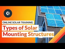 The Different Kinds of Solar Structures | Online Solar Training Courses