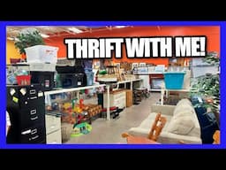 LET’S GO THRIFTING! + MY HUGE HAUL! I BOUGHT IT ALL THIS WEEK! Thrifting 2024 #40