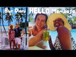 Vlog: Is Mombasa better than Diani? - Finally leaving Diani, our hotel room tour in Mombasa