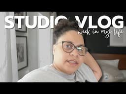 Spend a Week with me | Studio Vlog 7