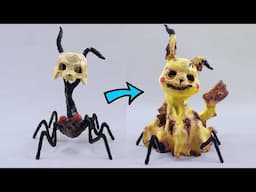 I made a realistic Mimikyu wearing Pikachu's skin