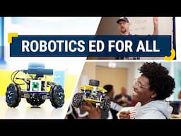 A collaboration to bring undergraduate robotics courses to more universities