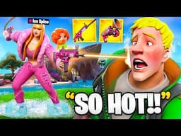 I Pretended To Be BOSS Ice Spice In Fortnite! (Update)