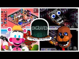 FNAF Engraved Establishment Demo Full Walkthrough Night 1-6