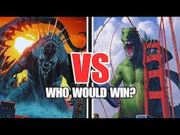 DC Godzilla vs Marvel Godzilla - Who Would Win?