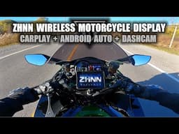 ZHNN Motorcycle CarPlay & Android Auto Display | Detailed Review & Giveaway