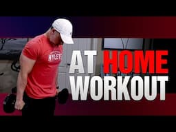 FAST Workout For Big Biceps At Home (Only 3 Exercises!)