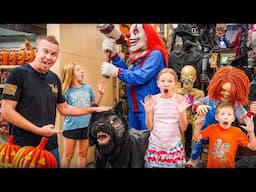 Scared to Death at Home Depot!!! Halloween 2024 Home Depot tour!