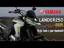 LANÇAMENTO: YAMAHA LANDER 250 - 2025 - VEJA TUDO QUE MUDOU!!!