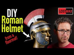 DIY Roman Helmet Template and Tutorial- Make a Roman centurion Costume From Foam and Hot Glue!