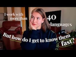 How to get to know any language fast