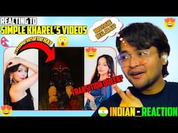 Indian Reacts to Simple Kharel's New Reels (Tiktok) videos of 2024 | Is she the Nepali Goddess?