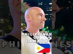 #canadian on live in #philippines vs #canada